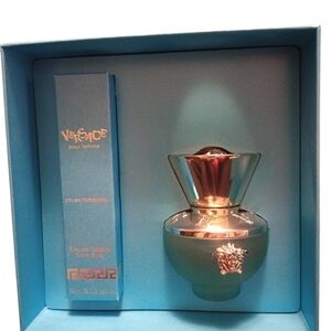 Versace Pour Femme, Dylan Turquoise Fragrance Set, New In Gift Box, NWT